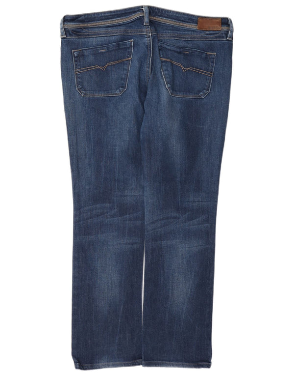 Diesel Mujer Lowky Vaqueros Rectos Regulares De Cintura Baja W29 L30 Algodón Azul