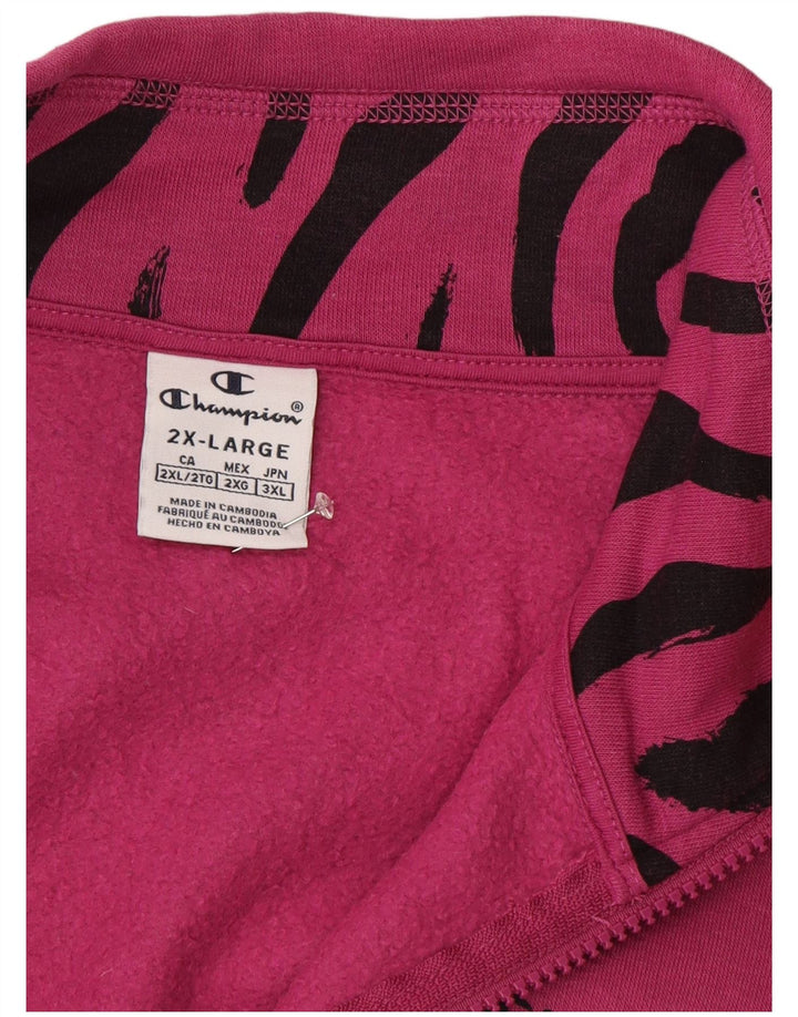 Champion Chaqueta de Chándal para Mujer UK 20 2XL Rosa