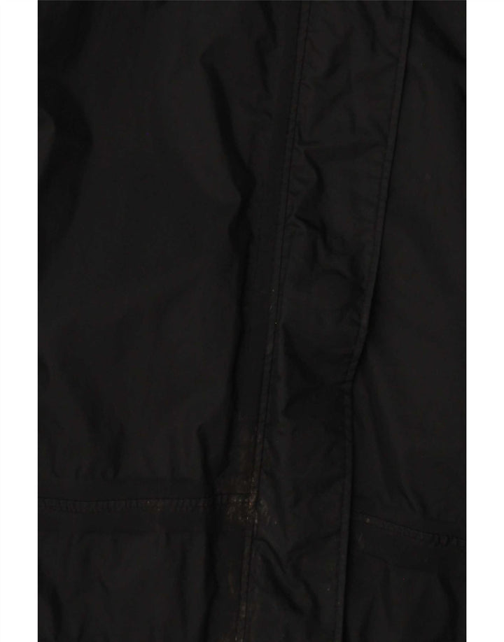Columbia Chaqueta impermeable con capucha Omni-Tech para mujer UK 44 Medium Black Nylon