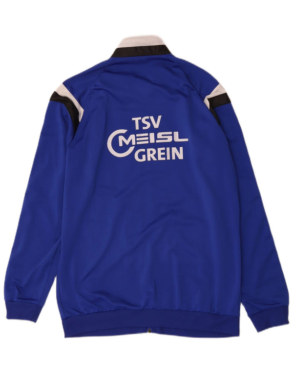 Adidas Hombre Chaqueta De Chándal Con Estampado Gráfico Poliéster Color Block Azul Medio
