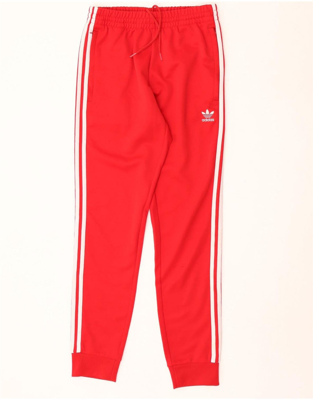 Adidas Hombre Pantalones De Chándal Joggers Small Rojo Poliéster