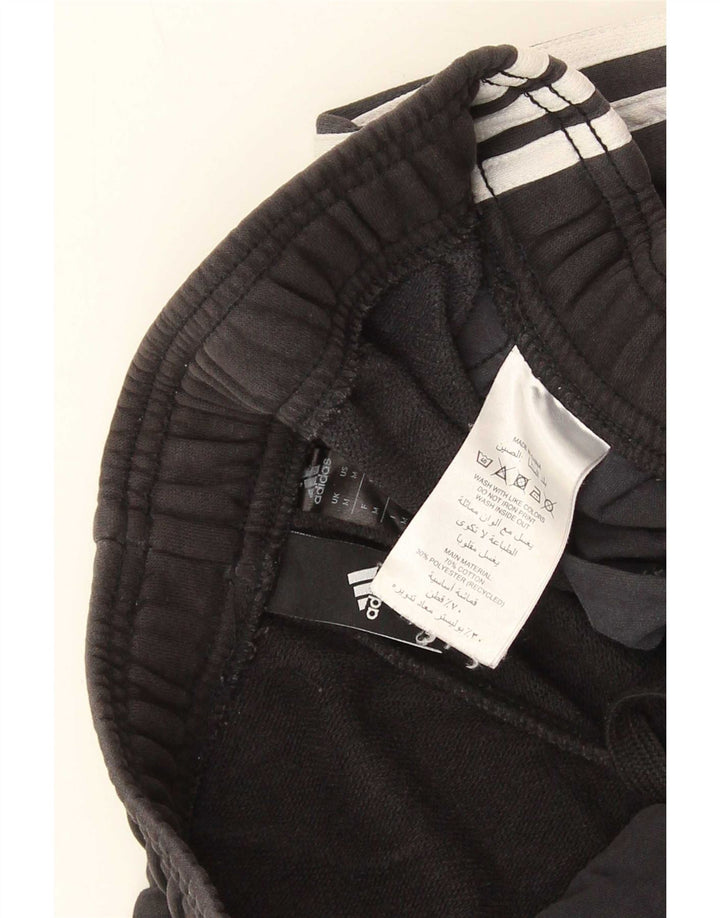 Pantalones cortos deportivos Adidas para hombre de algodón gris medio