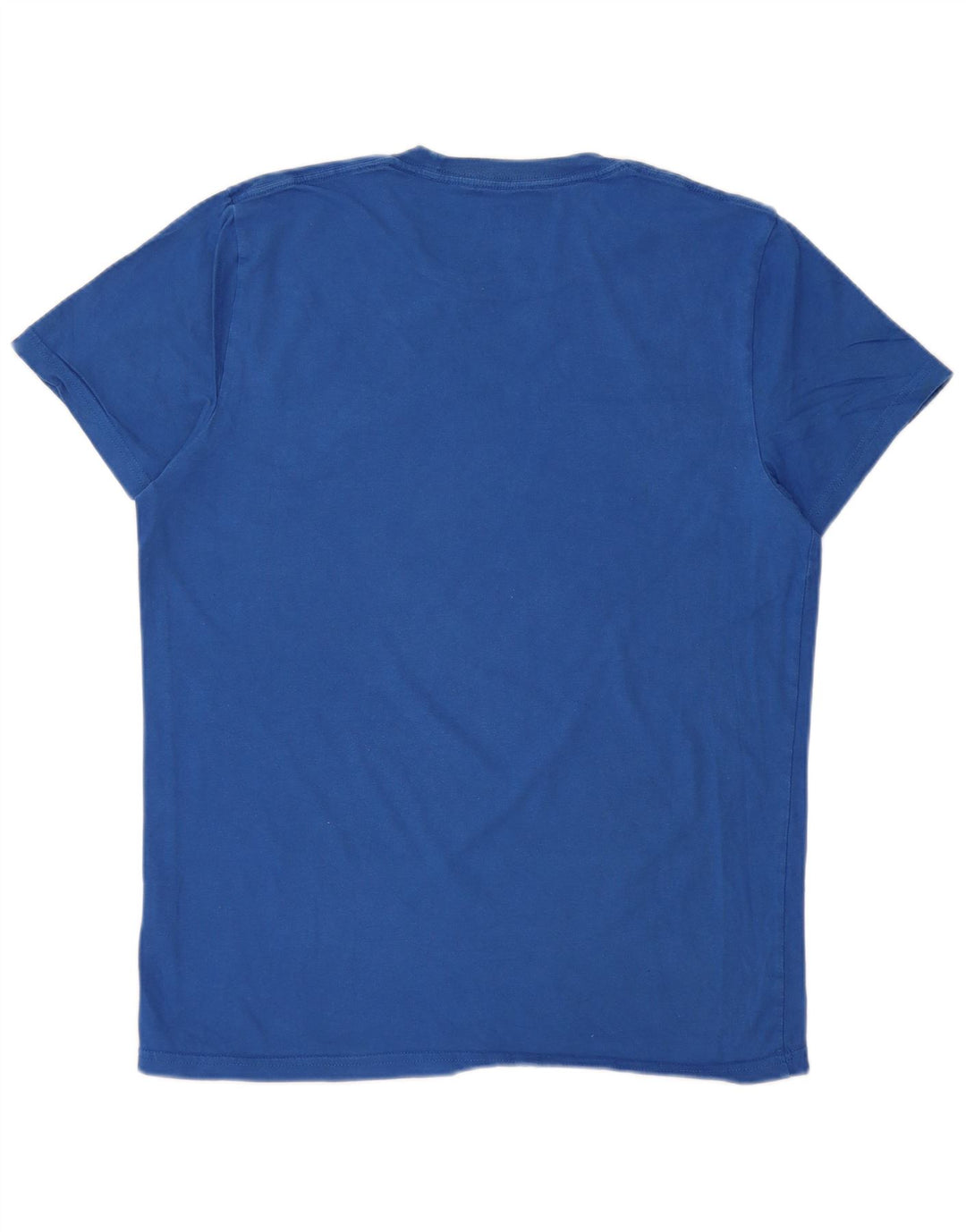 HOLLISTER Camiseta Hombre Top Azul Medio Algodón