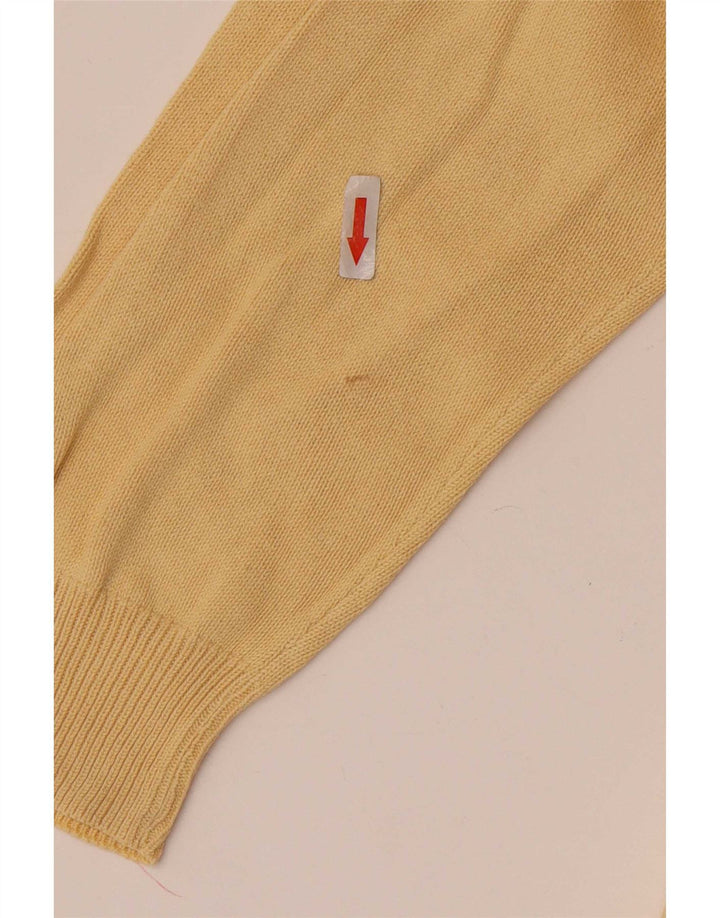 Marks & Spencer - Jersey de cuello redondo para hombre, color azul, talla XL, color amarillo