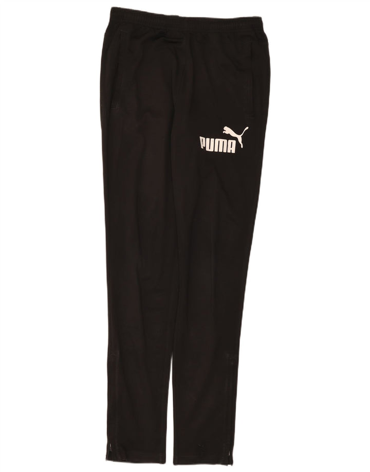 Puma Pantalones De Chándal Gráficos Para Hombre Pequeños Poliéster Negro