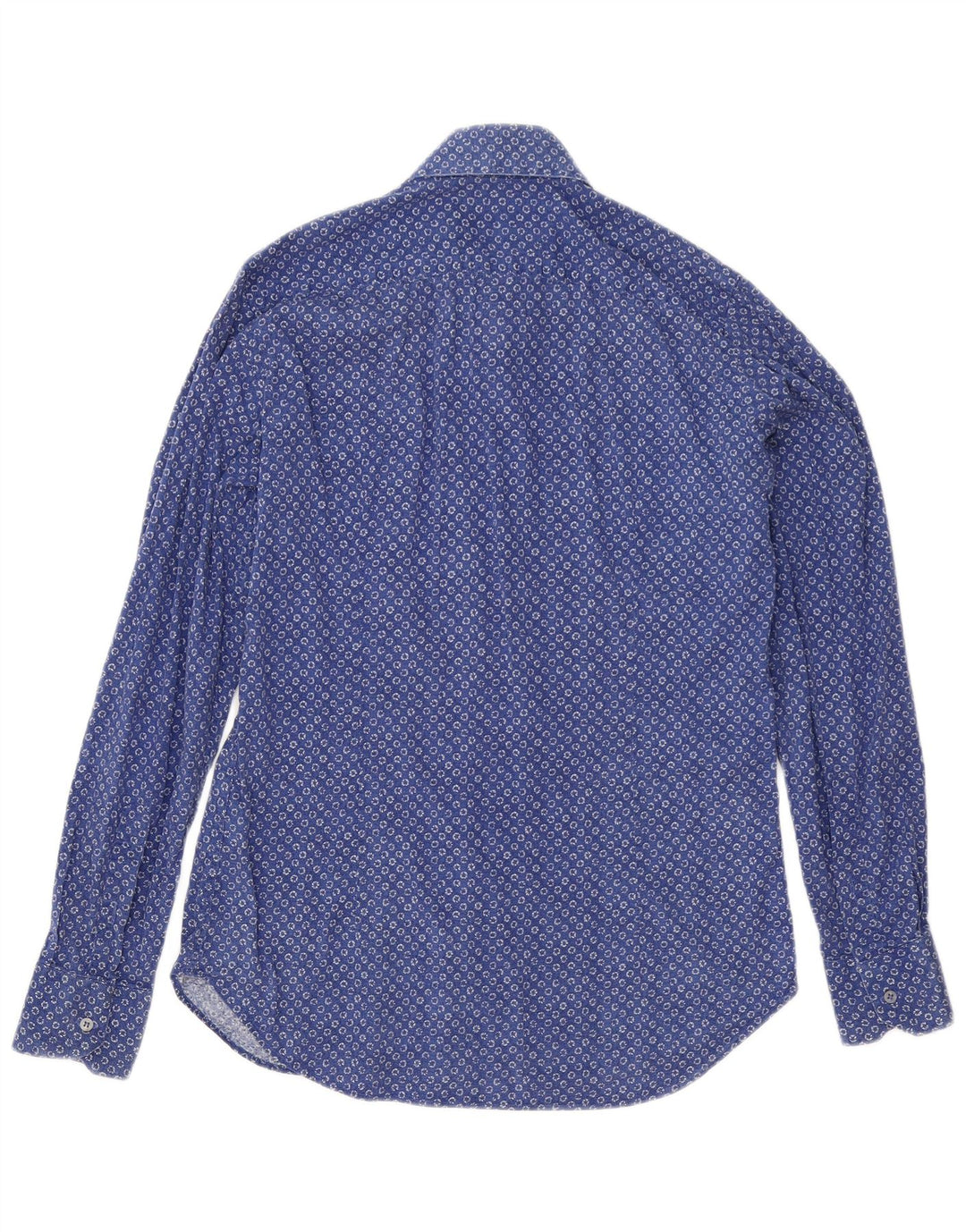 Camisa Liu Jo Hombre Slim Fit De Algodón Con Motivos Azul Medio