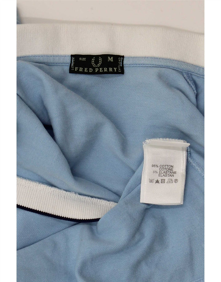 Polo Fred Perry Mujer Azul Medio Algodón Sports