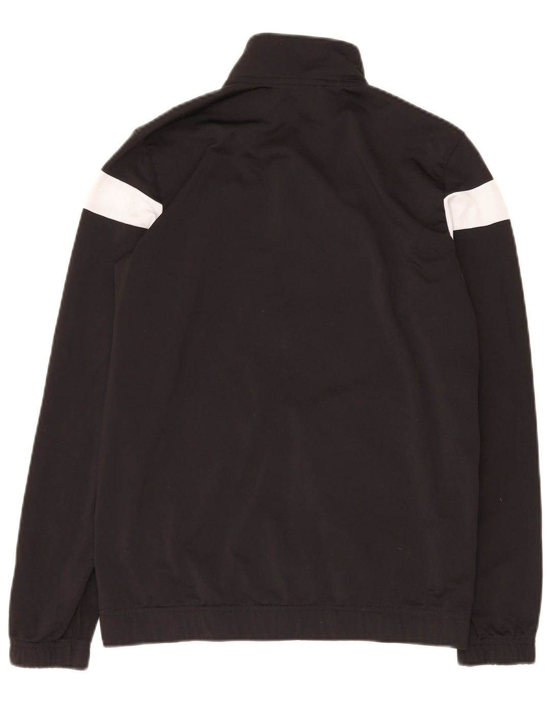 PUMA Chaqueta de chándal para niño 15-16 años Negro Poliéster color block