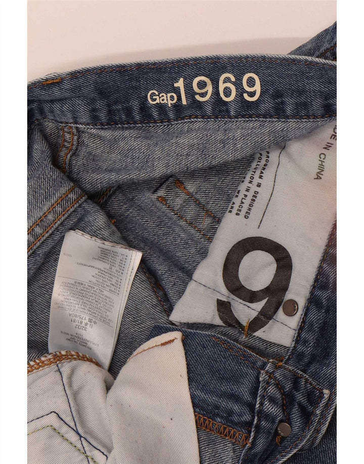 Vaqueros ajustados para hombre Gap W32 L32 Algodón azul
