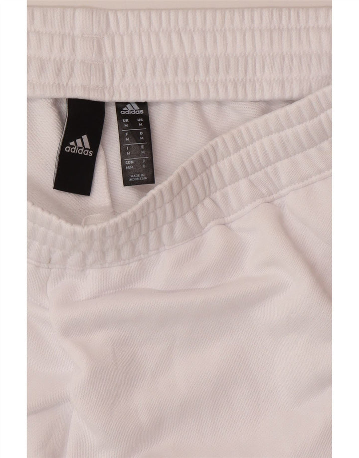 Adidas Hombre Aeroready Pantalones De Chándal Mediano Blanco Poliéster
