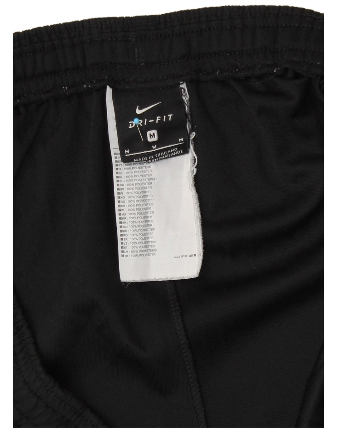 Pantalón De Chándal Nike Hombre Mediano Negro Poliéster Deportes
