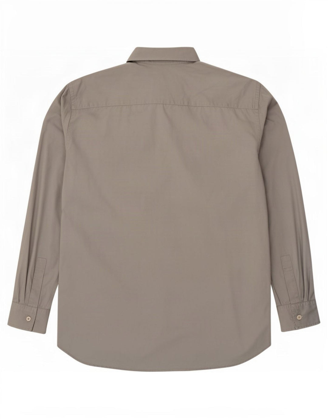 Camisa Gas Hombre Grande Gris Algodón