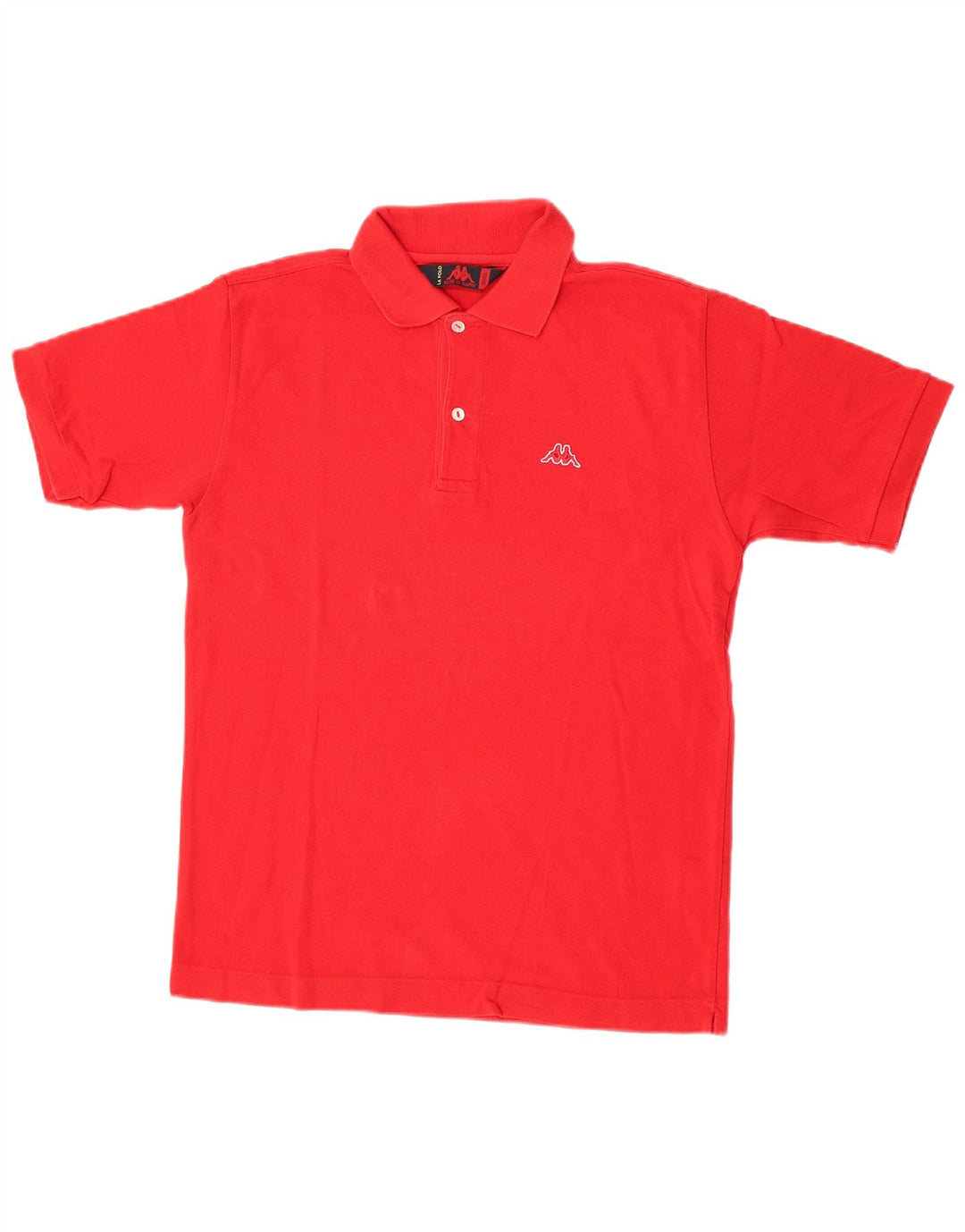Kappa Polo Hombre Small Rojo Algodón