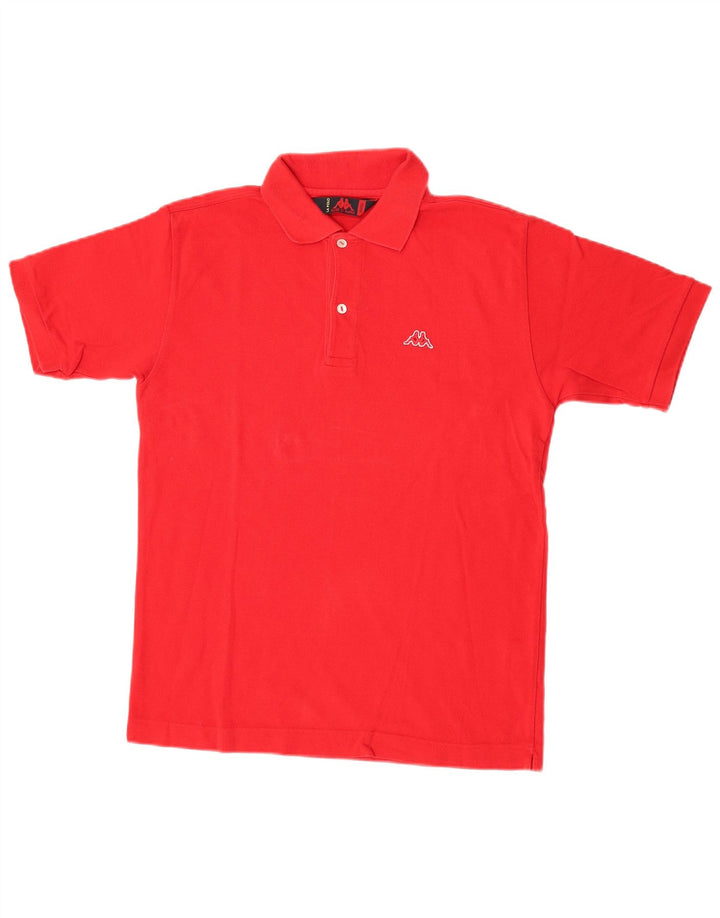 Kappa Polo Hombre Small Rojo Algodón
