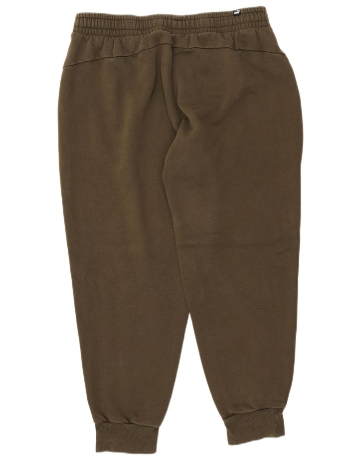 PUMA Pantalón de Chándal para Hombre Joggers XL Algodón Verde