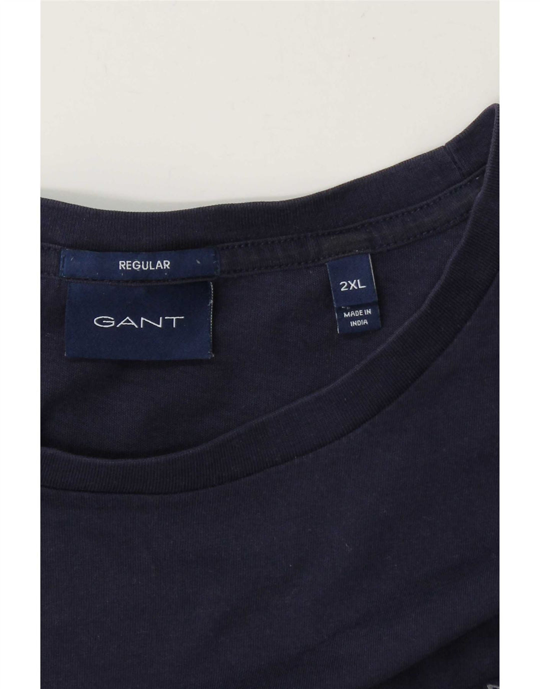 Gant Camiseta Regular para Hombre Top 2XL Azul Marino