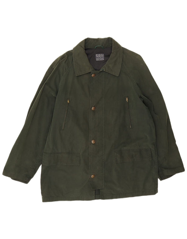 Marina Yachting Chaqueta utilitaria para hombre IT 50 Large Algodón verde