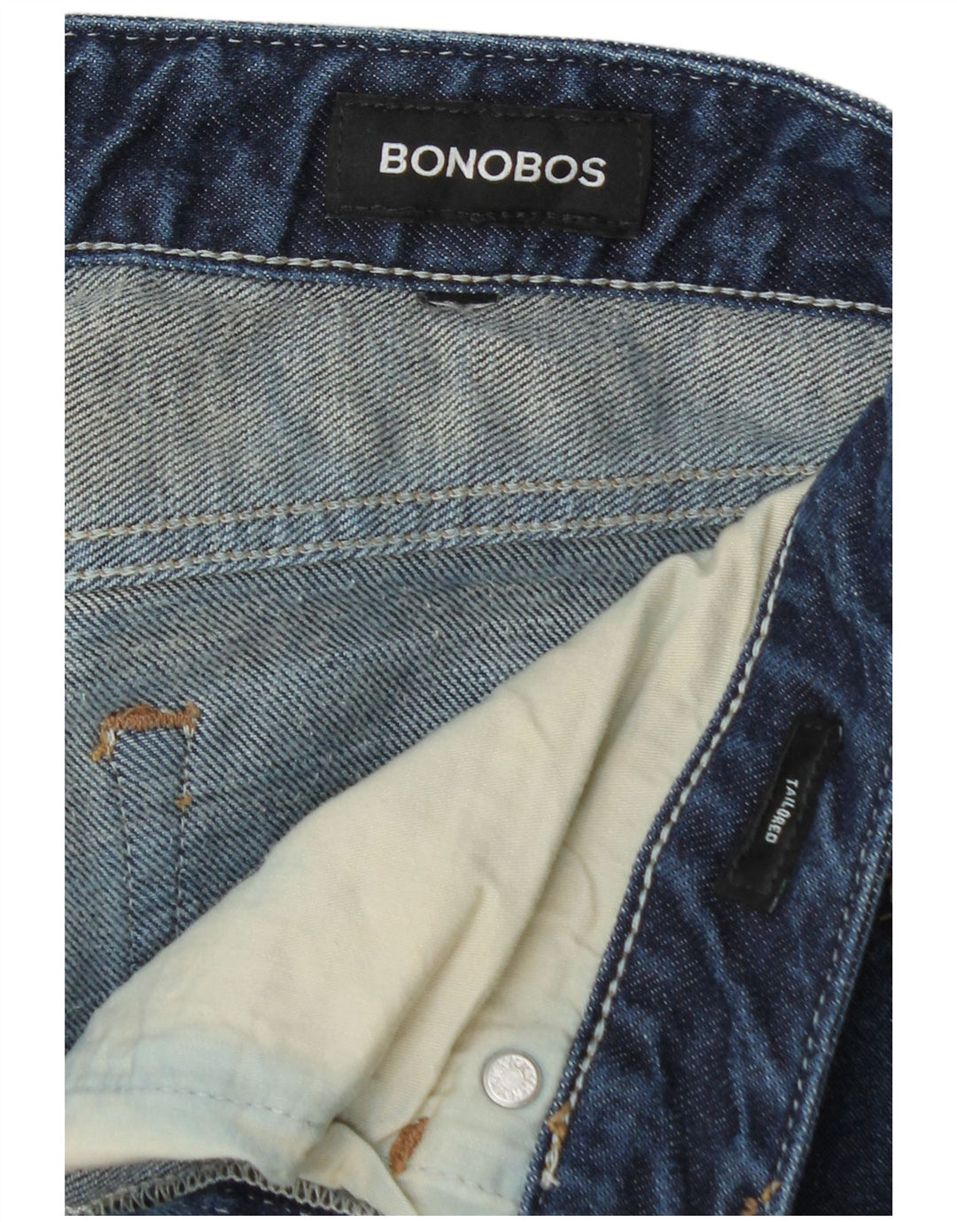 BONOBOS Vaqueros ajustados de corte entallado para mujer W30 L27 Azul