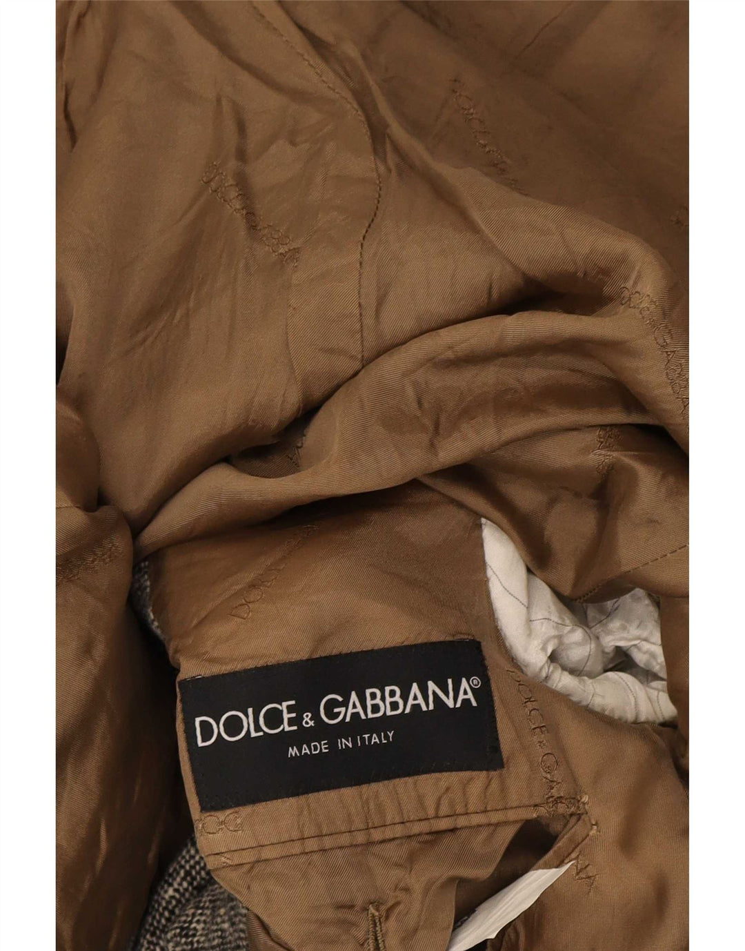 Dolce & Gabbana Chaqueta tipo blazer de 1 botón para hombre IT 52 XL Lana moteada gris