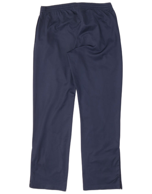 Asics Pantalón Chándal Hombre Grande Azul Marino Poliéster