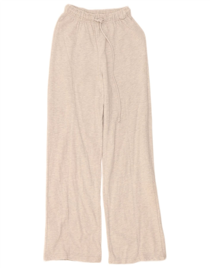Zara Mujer Pantalón Chándal UK 10 Small Gris