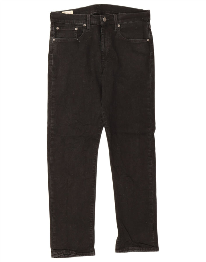 Vaqueros Levi's Mujer Rectos W32 L30 Algodón Negro