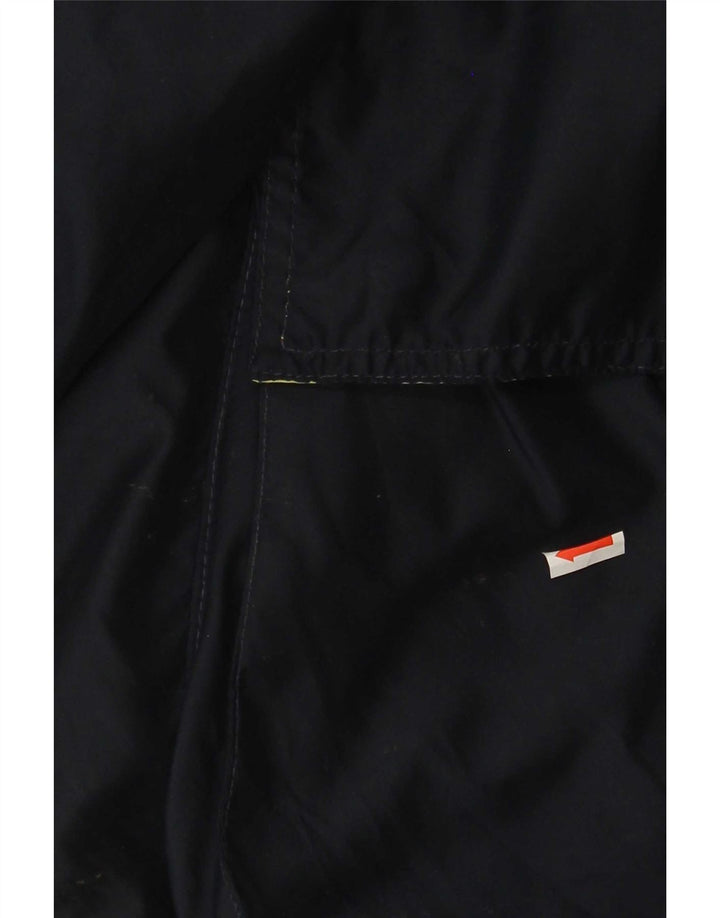Murphy & Nye Chaqueta cortavientos estampada para hombre UK 42 XL Poliéster azul marino