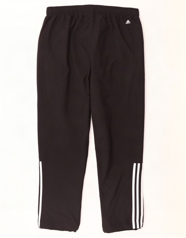 Adidas Hombre Climalite Pantalón Chándal XL Negro Poliéster