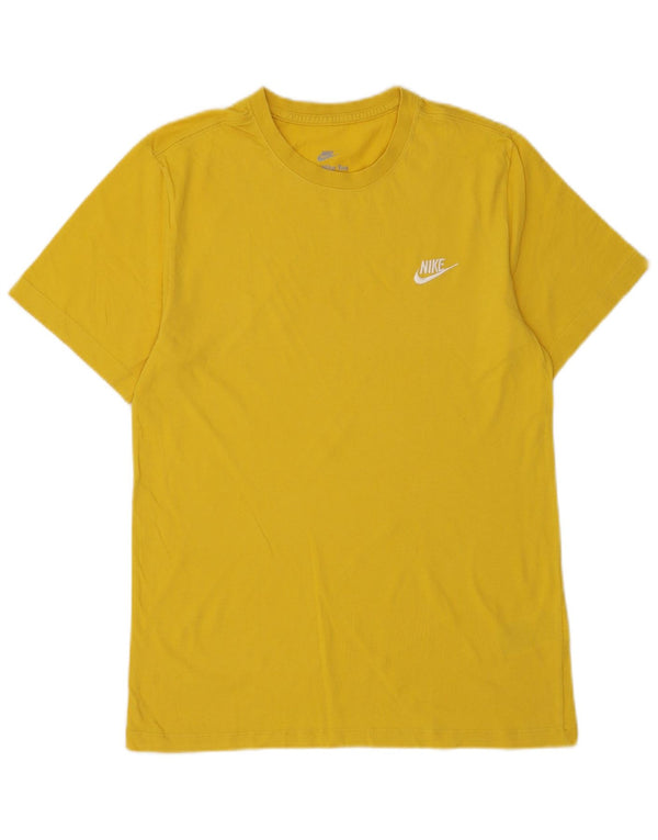 Camiseta Nike Hombre Top Small Amarillo Algodón