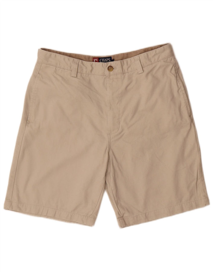 Chaps Pantalones cortos chinos para hombre W34 Algodón beige grande