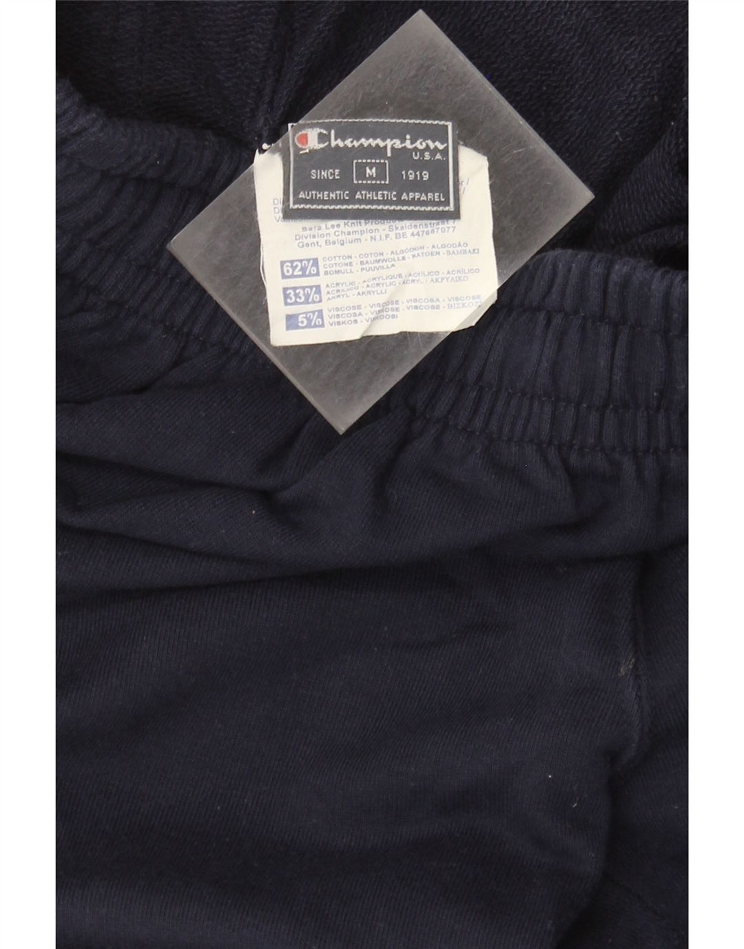Champion Pantalones De Chándal Para Hombre Joggers Medium Azul Marino Algodón