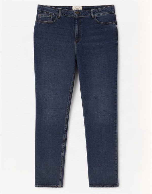 Vaqueros ajustados Chesham Girlfriend para mujer de Fat Face UK 40 Large W34 L31 Azul