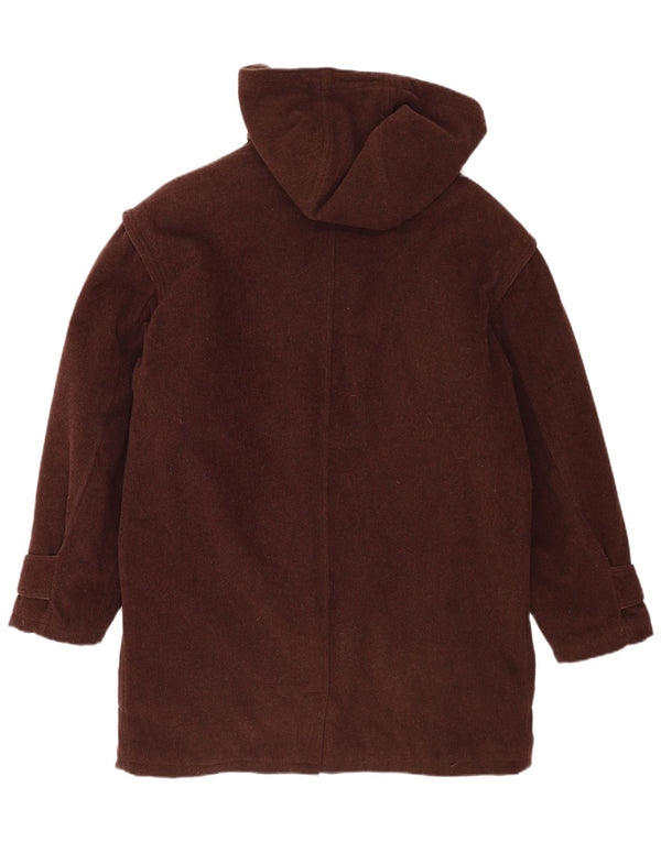 Trenca con capucha vintage para hombre UK 40 Large Brown
