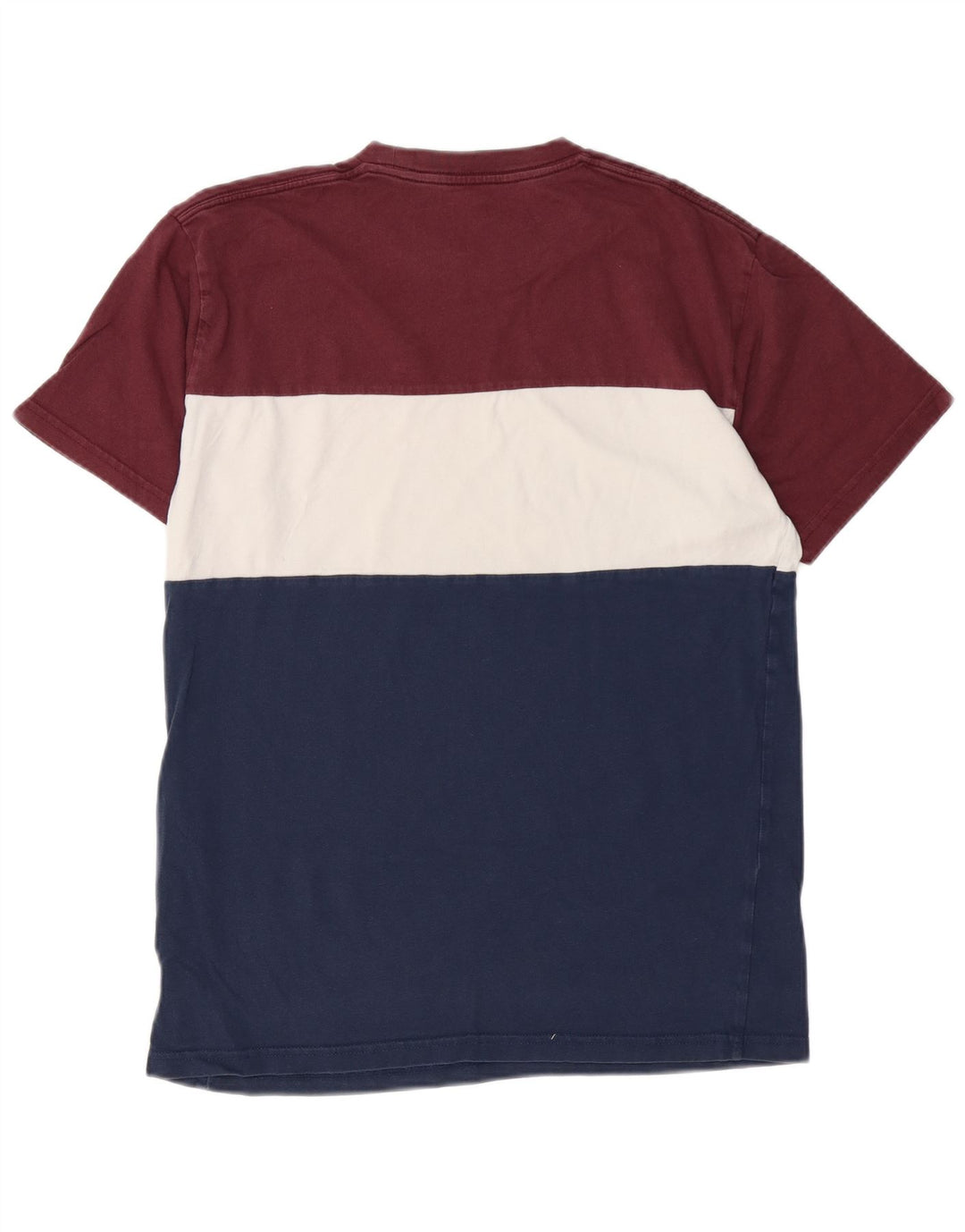 VANS Hombre Camiseta gráfica Top Medium Multicolor Colorblock Algodón