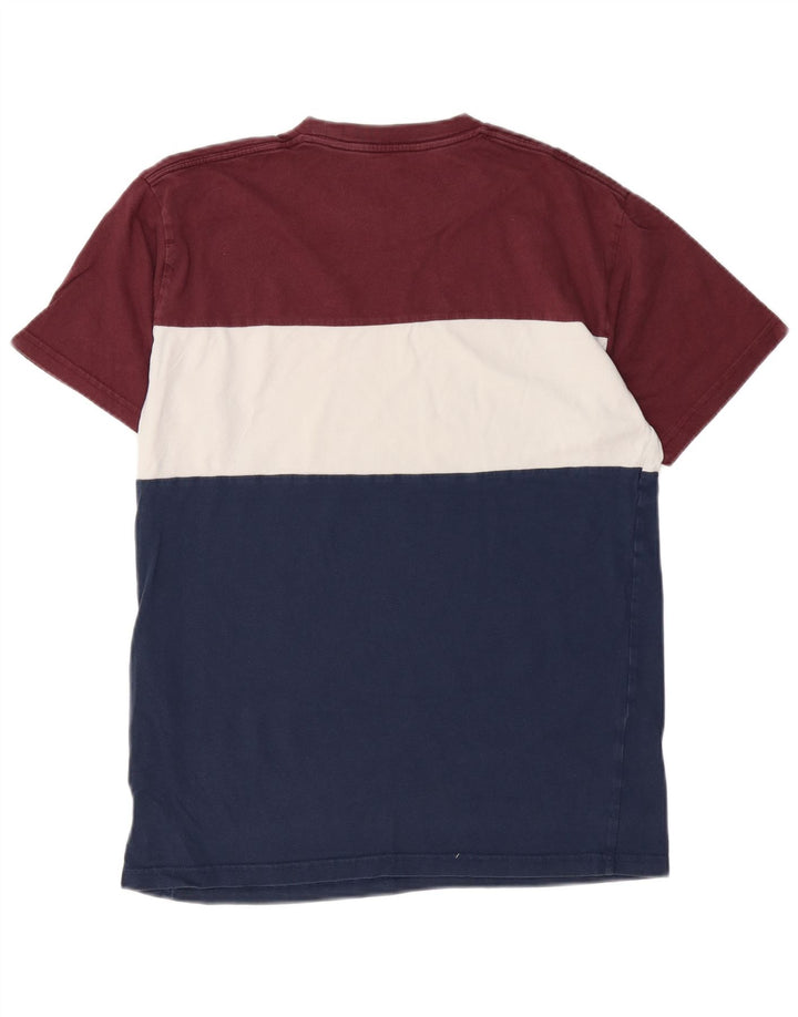 VANS Hombre Camiseta gráfica Top Medium Multicolor Colorblock Algodón