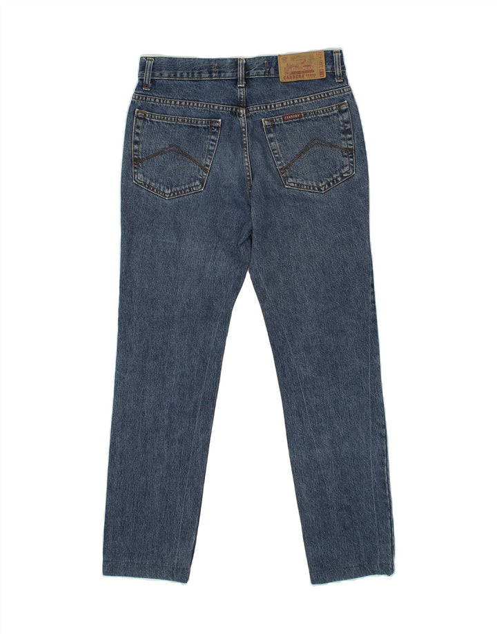 CARRERA Mens 700 Regular Slim Jeans W32 L30 Algodón Azul