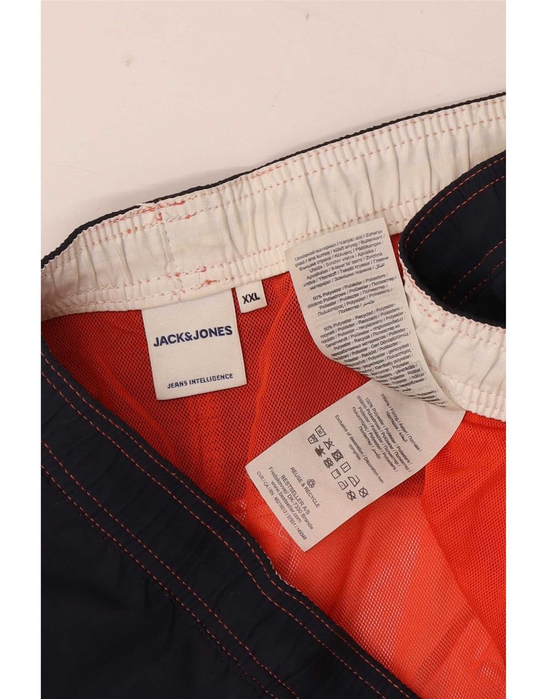 Jack & Jones Bañador Hombre 2XL Poliéster Rayas Multicolores