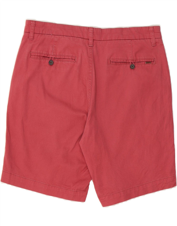 CHAPS Mens Chino Shorts W34 Large Red Cotton Vintage Chaps and Second-Hand Chaps from Messina Hembry 