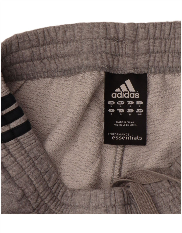 Adidas Hombre Pantalones De Chándal Joggers Pequeño Gris