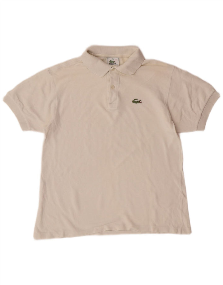 Polo Lacoste Niño 13-14 Años Blanco Algodón