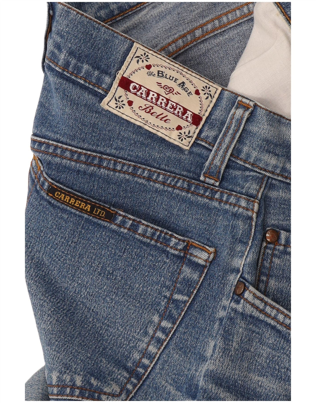 Vaqueros Carrera Mujer Rectos W26 L31 Azul