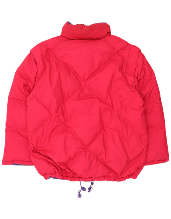 DIADORA Chaqueta acolchada reversible extragrande para hombre ES 42 XL Poliéster rojo