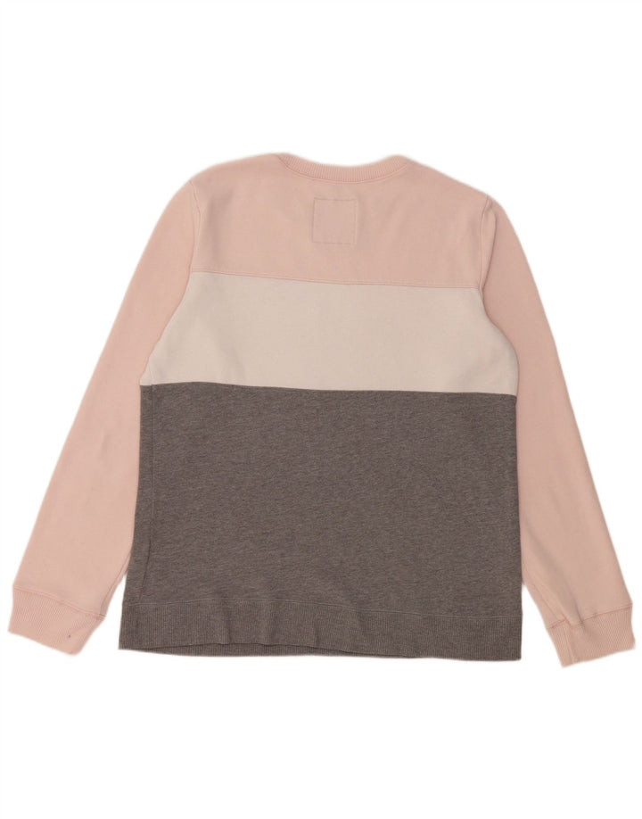 HOLLISTER Sudadera gráfica para mujer Jumper UK 46 Large Grey Colourblock