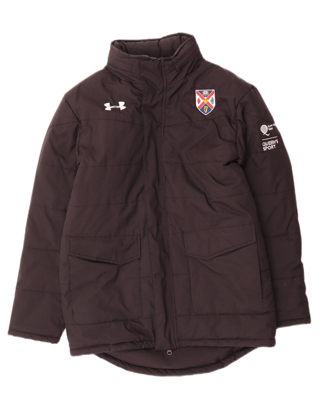 Under Armour Abrigo acolchado para hombre UK 38 Medium Black Nylon