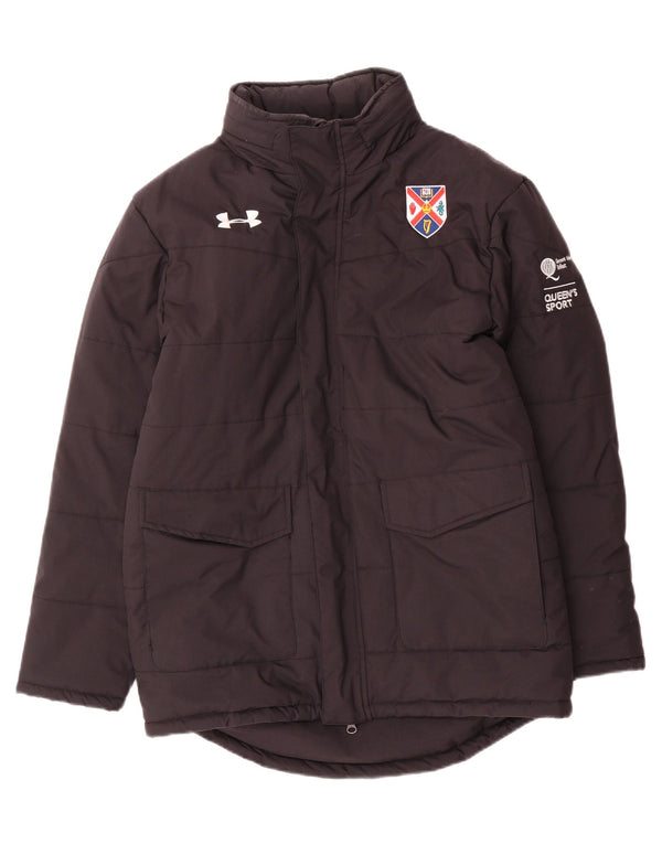 Under Armour Abrigo acolchado para hombre UK 38 Medium Black Nylon
