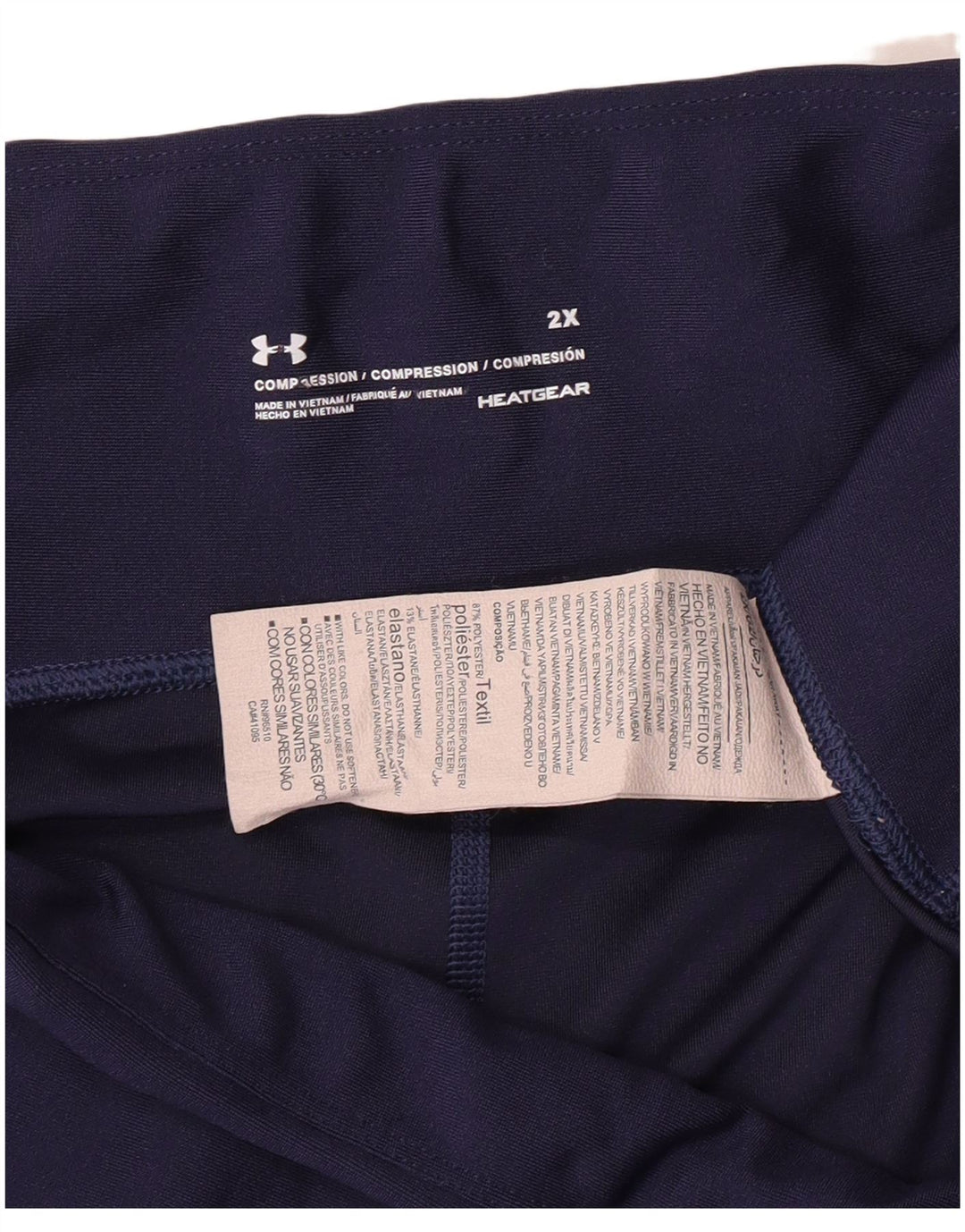 Under Armour Leggings Capri de compresión para Mujer UK 20 2XL Azul Marino Deportes