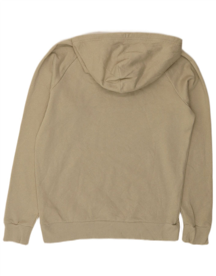 Under Armour Jersey con capucha para hombre, talla pequeña, algodón beige