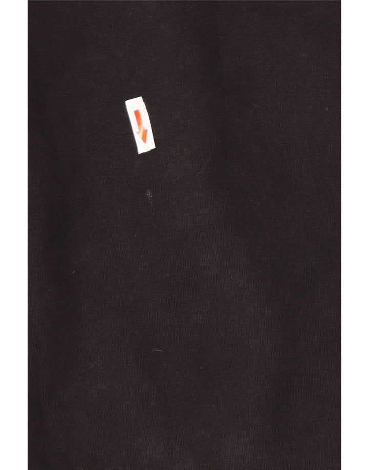 Adidas Hombre Sudadera Jumper Grande Negro Algodón
