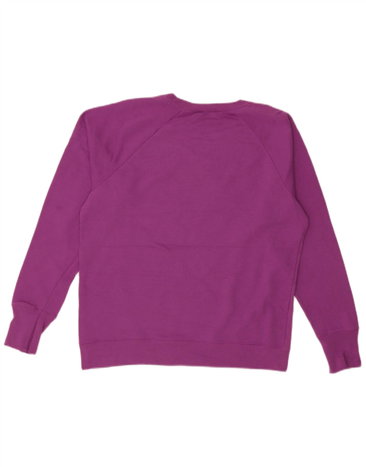 Champion Sudadera Gráfica para Mujer Jumper UK 46 Grande Poliéster Púrpura