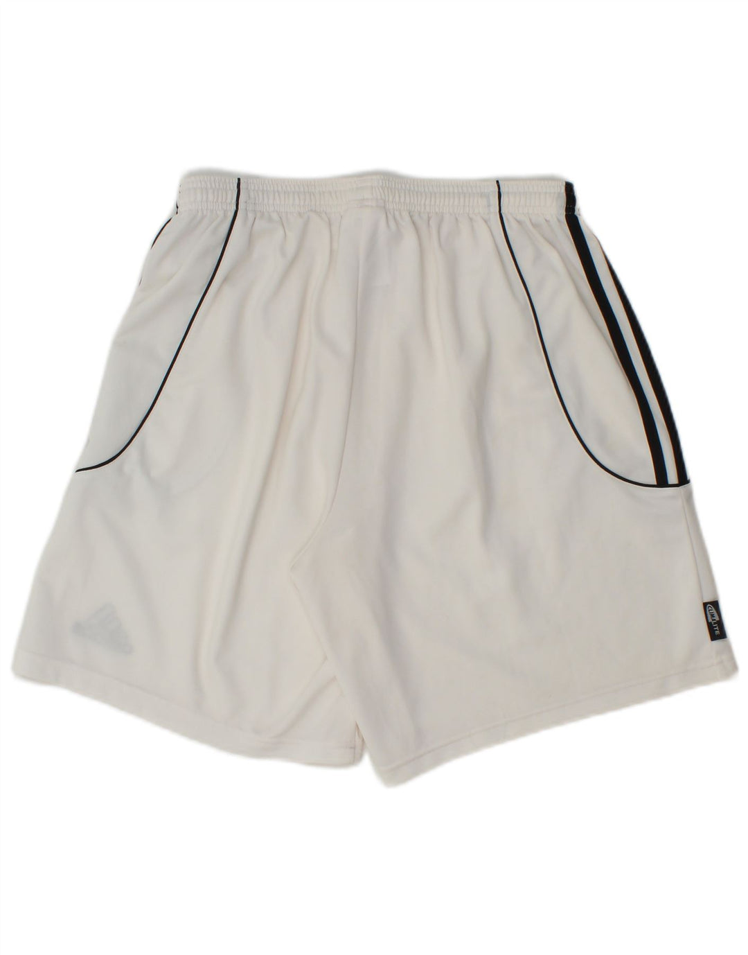 Adidas Mens Climalite Sport Shorts Medio Blanco Poliéster